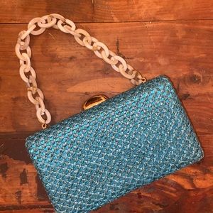Small Blue Purse